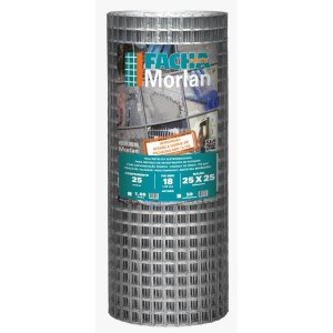 Tela Soldada Fachada 0,5x25m 25x25mm Facha Forte Morlan