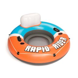 Boia Premium Rapid Rider Com Encosto e Porta-copos Bestway - 4