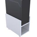 Ver imagem 7 de Suporte Para Cpu E Nobreak Com Rodízios Guide L03 - Lyam Decor Branco