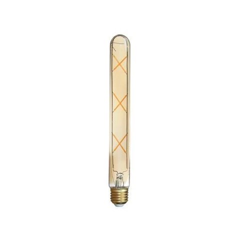 Lâmpada Tubo T300 Led Ourolux Retro 6w Branco Quente 2400k