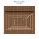 Ver imagem 4 de Painel Ripado para TV até 85 Polegadas 100% MDF 230,5cmx250cm Aloe CabeCasa MadeiraOriginals
