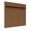 Ver imagem 2 de Painel Ripado para TV até 85 Polegadas 100% MDF 230,5CMX250CM Aloe Espresso Móveis