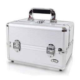 Maleta Profissional de Maquiagem Tam. P - Prata - 1
