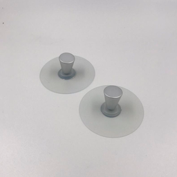 2 Suportes De Parede Gancho Alumínio Adesivo 2,5kg Mágico - 2