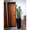 Vaso Decorativo para Plantas e Flores Fibra de Vidro Estilo Vietnamita 80x40cm Preto - 4