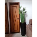Ver imagem 4 de Vaso Decorativo para Plantas e Flores Fibra de Vidro Estilo Vietnamita 80x40cm Preto