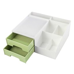 Organizador Multiuso de 2 Gavetas - Verde - 3 Organizador Multiuso de 2 Gavetas - Verde - 3