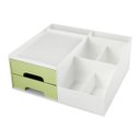 Ver imagem 2 de Organizador Multiuso de 2 Gavetas - Verde