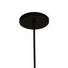 Pendente Akira Cor Preto Com Globo Branco Fosco para 1 Lâmpada E27 Bivolt - HT-AKIRA-PT - 4