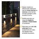 Ver imagem 6 de Arandela Opus com Led Integrado 3w 3000k (branco Quente) Interna e Externa Preto Bivolt - Hm 34973