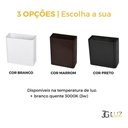 Ver imagem 3 de Arandela Opus com Led Integrado 3w 3000k (branco Quente) Interna e Externa Branco Bivolt - Hm 34966