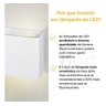 Arandela Opus com Led Integrado 3w 3000k (branco Quente) Interna e Externa Branco Bivolt - Hm 34966 - 4