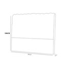 Ver imagem 2 de Cabeceira King Size Dama 195cm para Box 193cm Estofada Tecido PVC Simbal