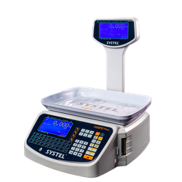 Balança Systel Cuora Max Torre Branca 30kg com Impressora Integrada - 2