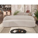 Ver imagem 2 de Sofá 4 Lugares Curvo Sala de Estar Living Lótus D02 Linho Bege 280 cm D-463 - Lyam Lyam Decor
