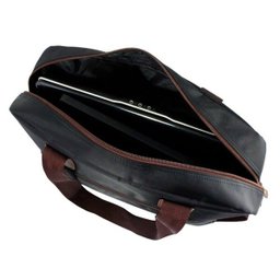 Bolsa para Trabalho Masculina - Preto/Marrom - 2