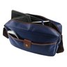 Bolsa Transversal Masculina - Azul/marrom - 2