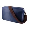 Bolsa Transversal Masculina - Azul/marrom - 5