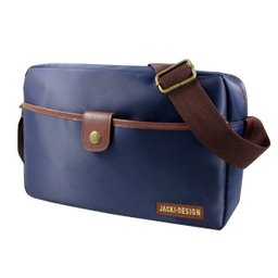 Bolsa Transversal Masculina - Azul/marrom - 3