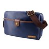Bolsa Transversal Masculina - Azul/marrom - 3