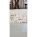 Ver imagem 4 de Tapete Algodão P Sala Quarto Redondo 1,0Mx1,0M-Cru Pelo Alto