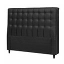 Ver imagem 2 de Cabeceira King Size Dama 195cm para Box 193cm Estofada Tecido PVC Simbal