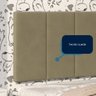 Cabeceira Solteiro Cama Box 0,90 - Bege Suede - Mod.1206 - 3