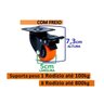 Kit de 8 Rodinha Rodízio Roda Reforçada Móveis Pesados 50mm 800kg - 2