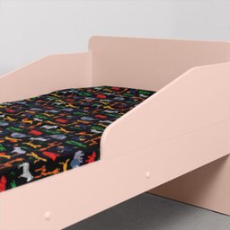 Mini Cama Juju - Rosa - 3