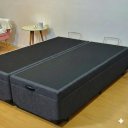 Ver imagem 6 de Cama Box Baú King Bipartido 96 Diversas Cores (193x203x42) - Linhão - Turim Petróleo