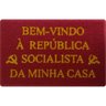 Tapete Capacho República Socialista Esquerda Decoração Comunismo Sovietico Soviet - 2