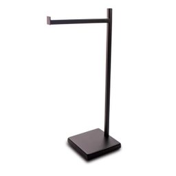 Toalheiro Bancada Toalha Suportes Aço Inox Preto Fosco 304 - 1