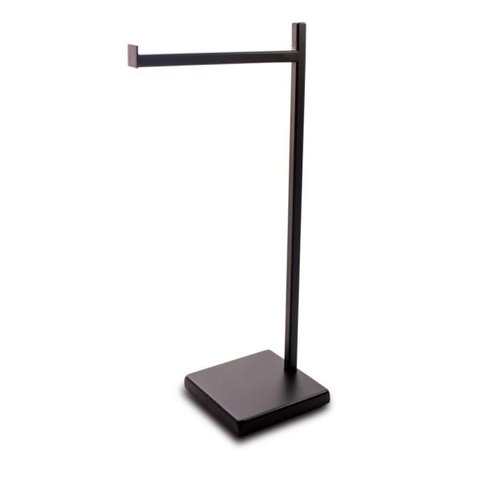 Toalheiro Bancada Toalha Suportes Aço Inox Preto Fosco 304