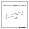 Kit 2 Puxadores de Alumínio para Armário 200 Mm Cor Branco Modelo Slim Wave Aluminium Decor - 6