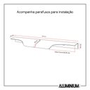 Ver imagem 5 de Kit 2 Puxadores de Alumínio para Armário 200 Mm Cor Branco Modelo Slim Wave Aluminium Decor