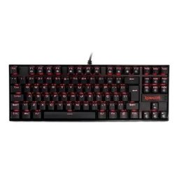Teclado GAMER Redragon Kumara K552-2 PRETO com luz vermelha - 2