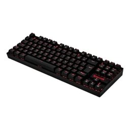 Teclado GAMER Redragon Kumara K552-2 PRETO com luz vermelha - 1