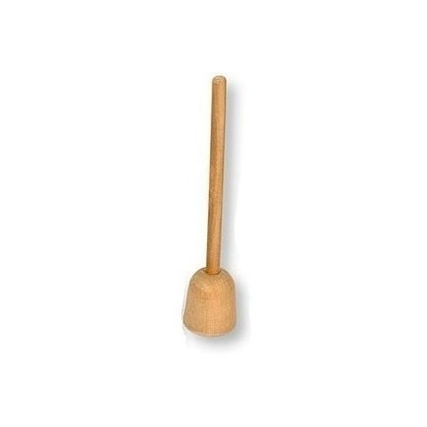 Socador para Feijão Madeira Edal 26x5,5cm Feijão Cozinha