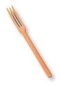 Ver imagem 1 de Garfo de Madeira com 2 Dentes Edal 23x2cm Cozinha Churrasco