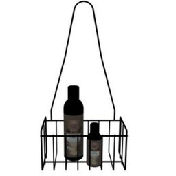 Suporte Banheiro Suspenso Shampoo Preto Aço - 2