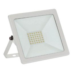 Refletor Holofote Branco Led Tr Slim 50w 3000k Taschibra - 2