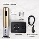Ver imagem 7 de Secura Abridor Elétrico de Vinho Automático com Cortador de Lacre (champagne Gold)