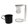 Mini Coador De Café De Pano Individual Com Caneca e Suporte - 1