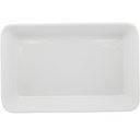 Ver imagem 7 de 5 Travessas Brancas de Porcelana 29x20x5cm Retangulares Línea Refratário para Gratinados