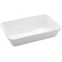Ver imagem 3 de 5 Travessas Brancas de Porcelana 29x20x5cm Retangulares Línea Refratário para Gratinados