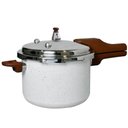 Ver imagem 1 de Panela de Pressão Indução Antiaderente Revestimento Cerâmico 4,2l Lecce Vanilla - Vista Home
