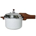 Ver imagem 2 de Panela de Pressão Indução Antiaderente Revestimento Cerâmico 4,2l Lecce Vanilla - Vista Home