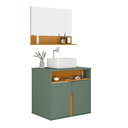 Ver imagem 3 de Kit Banheiro Pistache Naturelle Decor Pratico