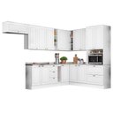 Ver imagem 3 de Cozinha Modulada Henn 13pçs Torre Quente 5 Aéreos 3 Balcões Cz268 Branco