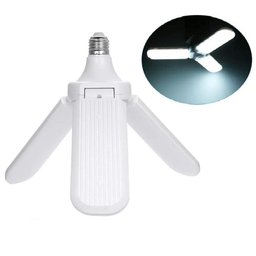 Lâmpada Luminária de Led em Pétala Potente p/ Salão Galpão Casa Bancada 48w - 6